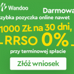 Wandoo darmowa pożyczka 1000 zł na 30 dni